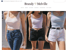 Tablet Screenshot of brandymelville.de